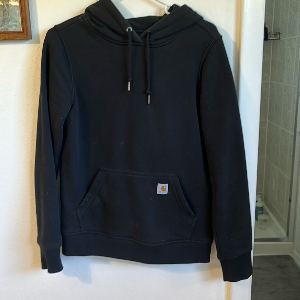 Carhartt black pullover hoodie